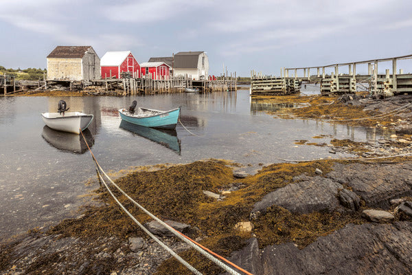 2772315 :: Moored At Low Tide